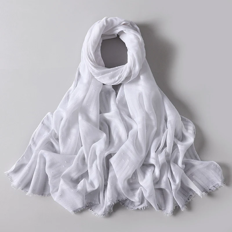 Title 1, Cachecol estampado hijab tie-dye de cor gradien...