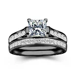 Anel de diamante de cristal e pulseira para casais Elegância compartilhada Jóias para simbolizar o amor eterno Presente perfeito para ocasiões especiais — foto 6