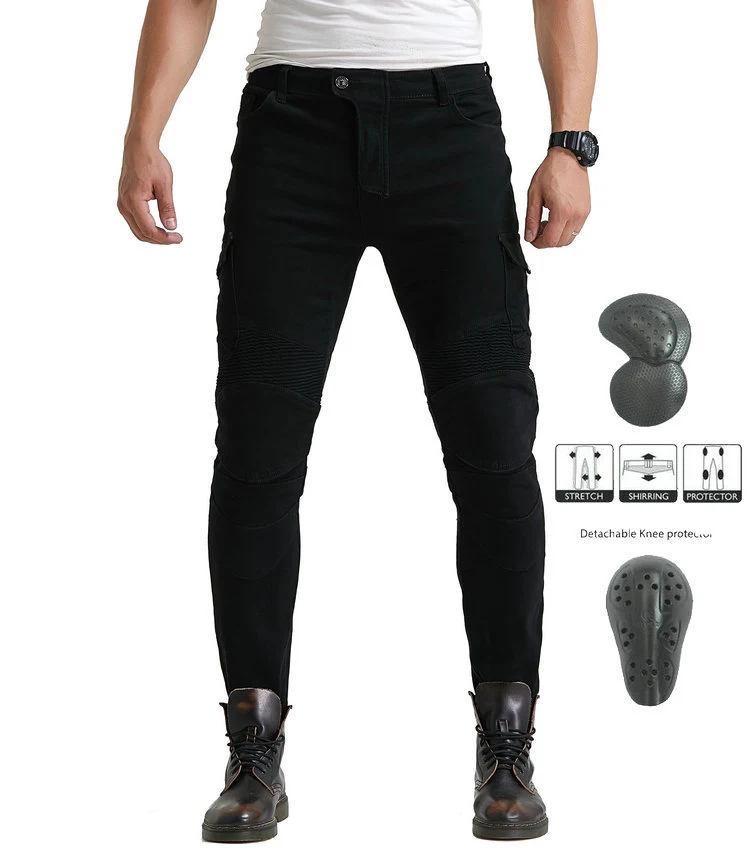 Kevlar Motorcycle Jeans for Men and Women, High Elasticity Riding Pants, Knight Pants, Racing Pants, offering protection — photo 6