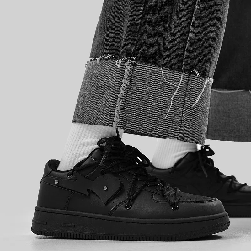 Men's Leather Retro Minority Casual Shoes. Comfortable and stylish for everyday wear. Durable leather construction and u — photo 9
