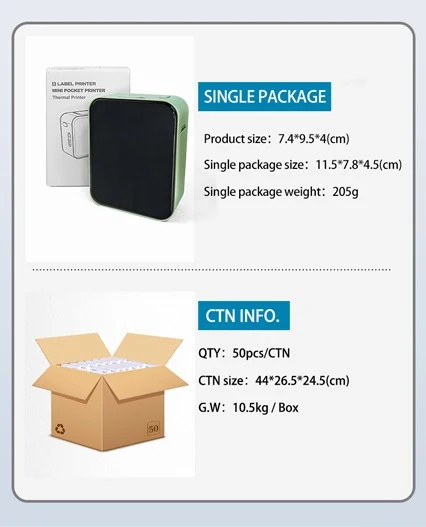 Title 1, Wireless Printer P15 Mini Label Maker APP 17 La...