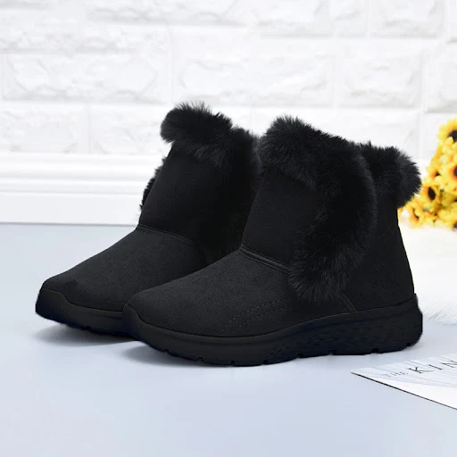 Title 3, Damen Winter Fleece Gefütterte Warme Flache Sch...