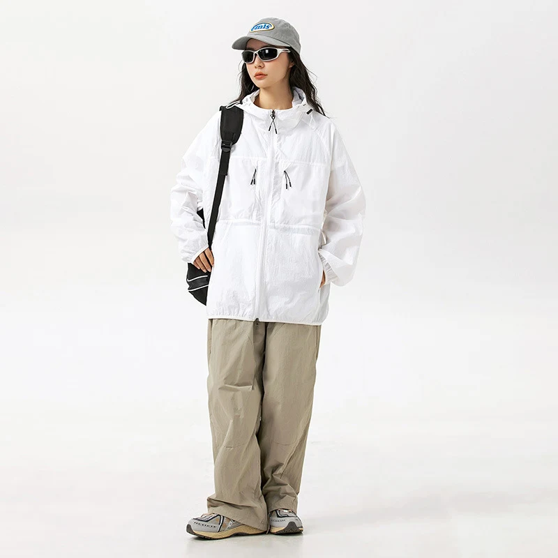 Title 7, Hooded multi-pocket sun-protective clothing. Th...
