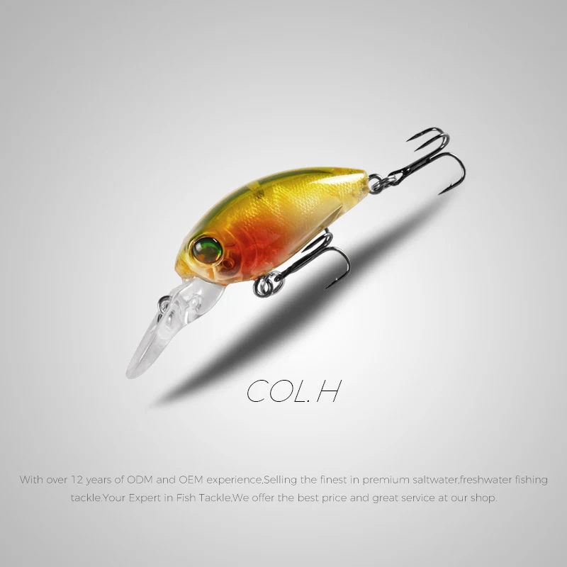 Isca Lure 32mm Mini Fatty Atraente para Pesca, Design Compacto e Eficaz para Capturar Peixes, Ideal para Diversas Modalidades — foto 8