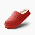 EVA Autumn and Winter Plus Size Couple Waterproof Non-slip Warm Home Cotton Slippers, for cozy comfort indoors. — photo 9