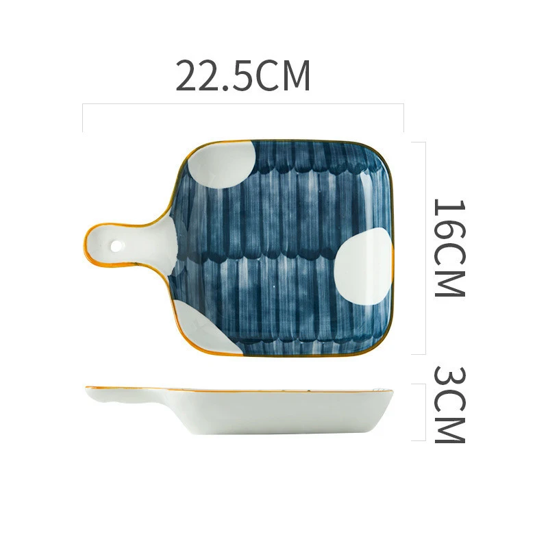 Title 8, Creative personality ceramic plate for stylish ...