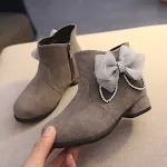 Plush Cotton Princess Shoes Boots for Girls Warm and comfortable boots perfect for play. Soft and adorable, these boots — photo 3