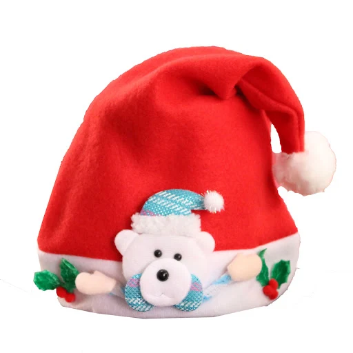 Title 12, Enfeite de Natal Chapéu de Velho Desenho Infantil