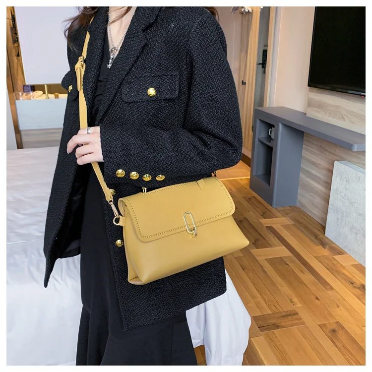 Title 18, Lock Casual Shoulder Diy Hand Woven Bag