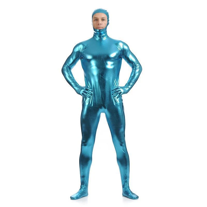 Title 8, Mens Rubberized Bodysuit Full Coverage Face. E...