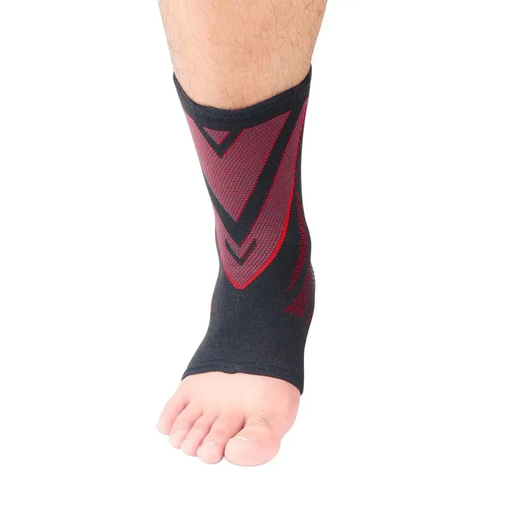 Knitted breathable pressure ankle sleeve for support and relief. Provides comfortable compression and breathability, per — photo 20