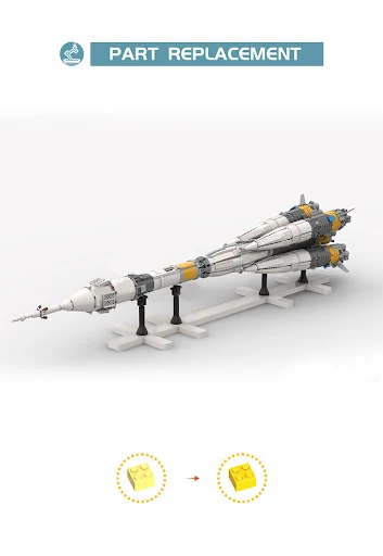 Title 4, Blocos de Construção Space Series Launch Vehicl...