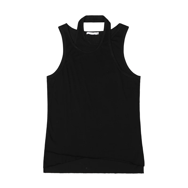 Title 5, Camiseta regata folgada, estilo casual, falsa d...