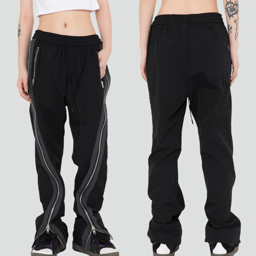 Fashion Loose Flare Pants for Men and Women. Comfortable, stylish, and versatile. Perfect for a relaxed and trendy look — photo 2