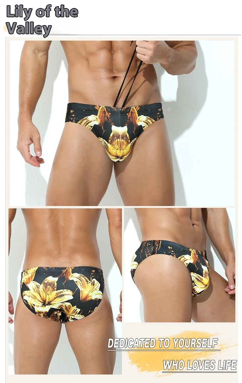 Title 2, Sungas de Natação Profissionais Masculinas Dese...