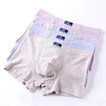 Cuecas boxer de algodão para homens. Conforto superior, respirabilidade e ajuste ideal para o dia a dia. Maciez e liberdade de movimento. — foto 4