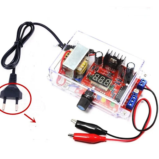 Title 3, Adjustable Regulated Power Supply Board Kit — L...