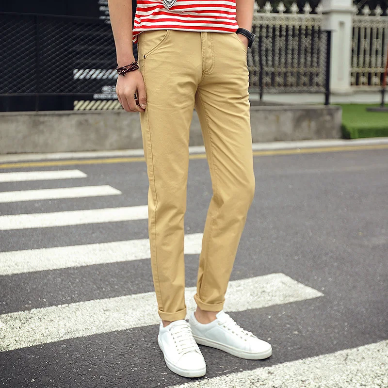Title 5, Pantalons décontractés pour hommes en coton Con...