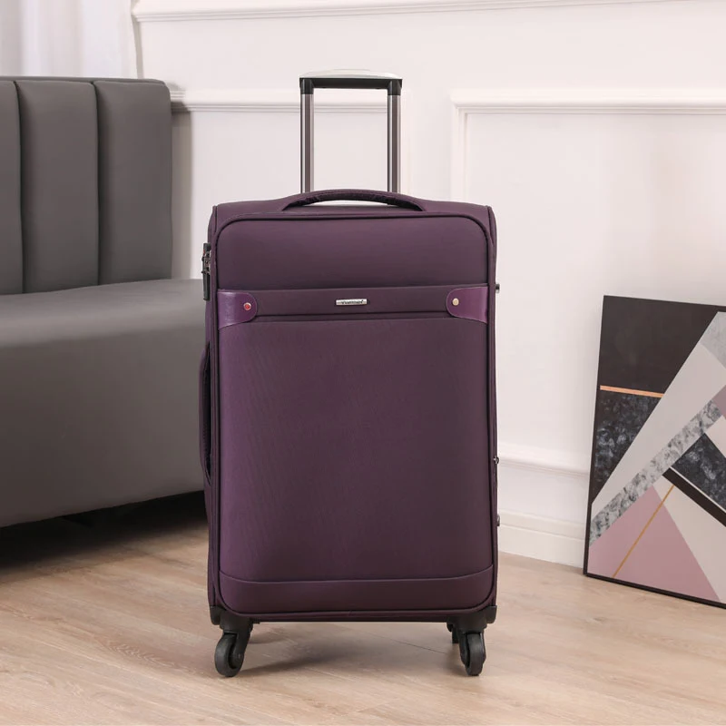 Mala de negócios Oxford com grande capacidade e senha. Bagagem de mão espaçosa, ideal para viagens de trabalho e segura. — foto 3