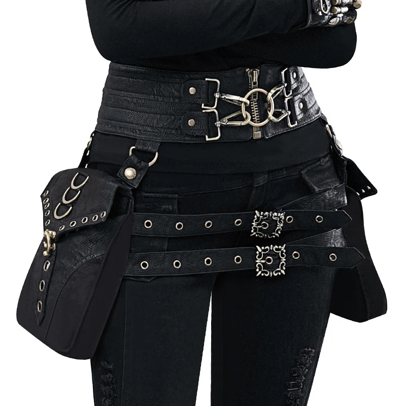 Title 7, Steampunk Industry One Shoulder Messenger Bag D...