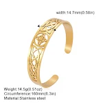 Nova Pulseira Feminina de Aço Inoxidável Elegância Duradoura e Resistência à Água Design Clássico Ideal para Uso Diário e Presente Perfeito — foto 4