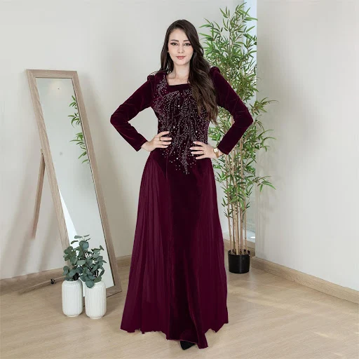 Title 22, Womens Chiffon Stitching Rhinestone Evening Dress
