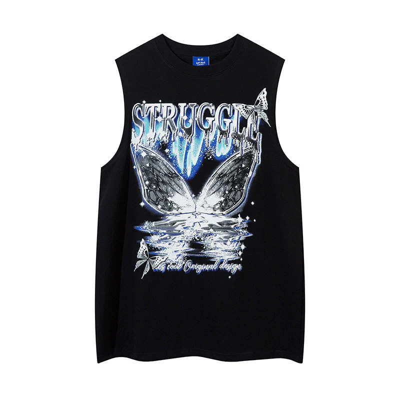Camiseta Colete Borboleta Fashion Masculina Design Único e Moderno, Conforto e Estilo para Homens que Buscam um Visual Diferenciado e Atraente. — foto 16