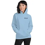 Unisex Kapuzenpullover Hellblau — foto 5