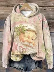 Damen Pullover mit digitalem Weihnachtsdruck für Herbst und Winter, warm und bequem, ideal für Geschenk und Alltag. — foto 19