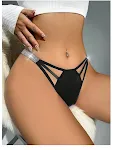 Women's Low Waist Briefs Underwear Thin T-back for invisible comfort. Sexy and breathable lingerie. Perfect for any outf — photo 5