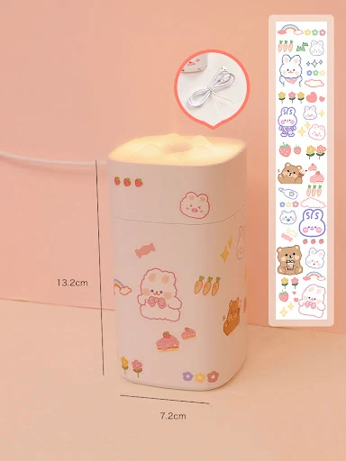 Title 1, Big Spray Desktop Humidifier Mini, Small, Home,...