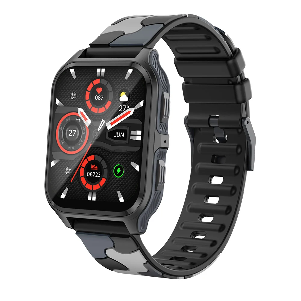 Novo Smartwatch P73 com Chamadas Bluetooth, Monitor de Frequência Cardíaca, Esportivo e à Prova d'Água para Atividades ao Ar Livre — foto 4