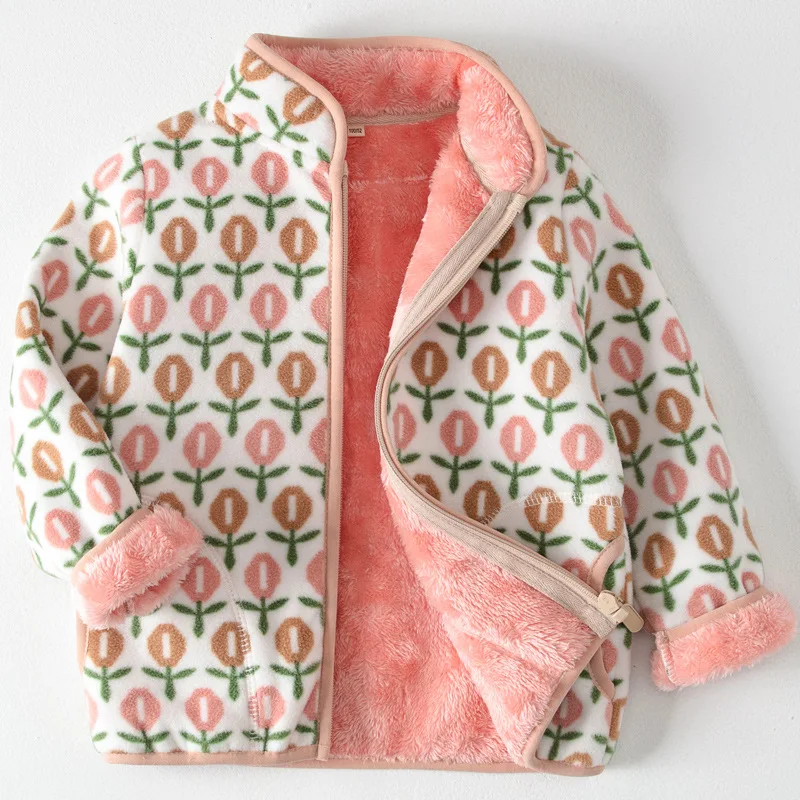 Title 13, Jaqueta infantil de fleece com forro polar, que...