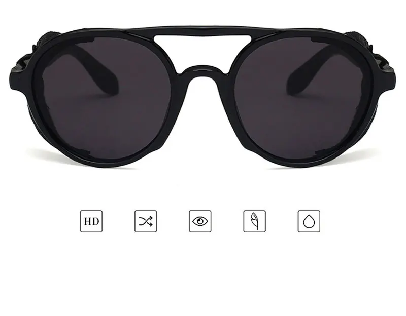 Title 5, Windproof big frame steampunk sunglasses offer ...