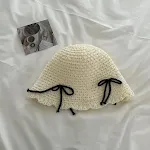 Wavy Bow Black Bow