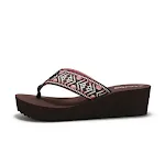 High-heeled fashion women's shoes with wedges and flip-flops, offering style, comfort, and versatility for every occasio — photo 5