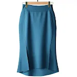 Saia Gao Zhi dividida com cauda de peixe francesa para mulheres. Design elegante e sensual, ideal para eventos sofisticados e noites especiais. — foto 3