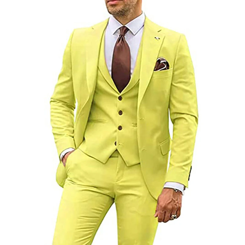 Herenmode Casual Slim Fit Driedelig Pak Slanke Pasvorm Stijlvol en Comfortabel Ideaal voor Zakelijk en Vrije Tijd Een Complete Outfit — foto 13