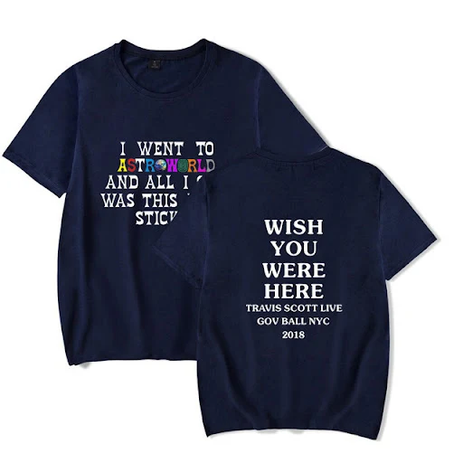 Title 2, WISH YOU WERE HERE Street Casual T-Shirt Expres...