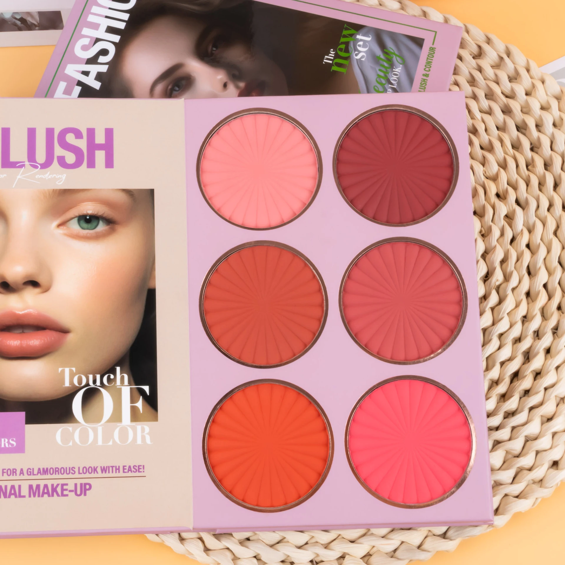 Title 11, 67 Colors Makeup Palette Five Layer Book Turnin...