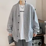 Jaqueta esportiva casual masculina com abotoamento simples. Perfeita para um visual elegante e confortável, ideal para diversas ocasiões e uso diário. — foto 3