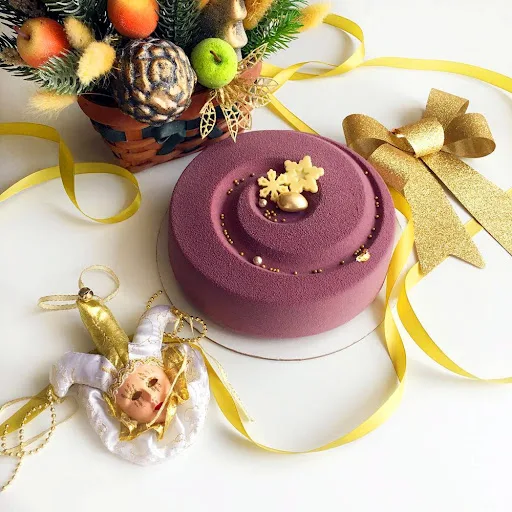 Title 2, Round Ripple Cake Silicone Mould Sawarin Cake M...