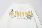 Men's Retro Little Boy Letter Printed Long-sleeved T-shirt, a comfortable and stylish choice, perfect for a casual and f — photo 3