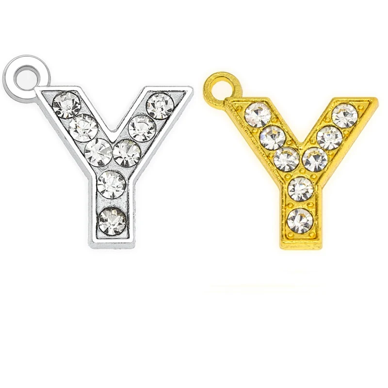 Fivelas de sapato DIY com diamantes brilhantes, acessórios com letras douradas, personalize seus sapatos com glamour e brilho. — foto 26