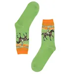 European and American Retro Abstract Art Van Gogh Oil Painting Socks. Comfortable and stylish socks for art lovers, a un — photo 7