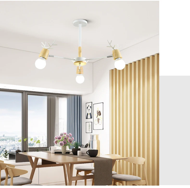 Title 6, Modern Minimalist Ceiling Lamp Nordic Creative ...
