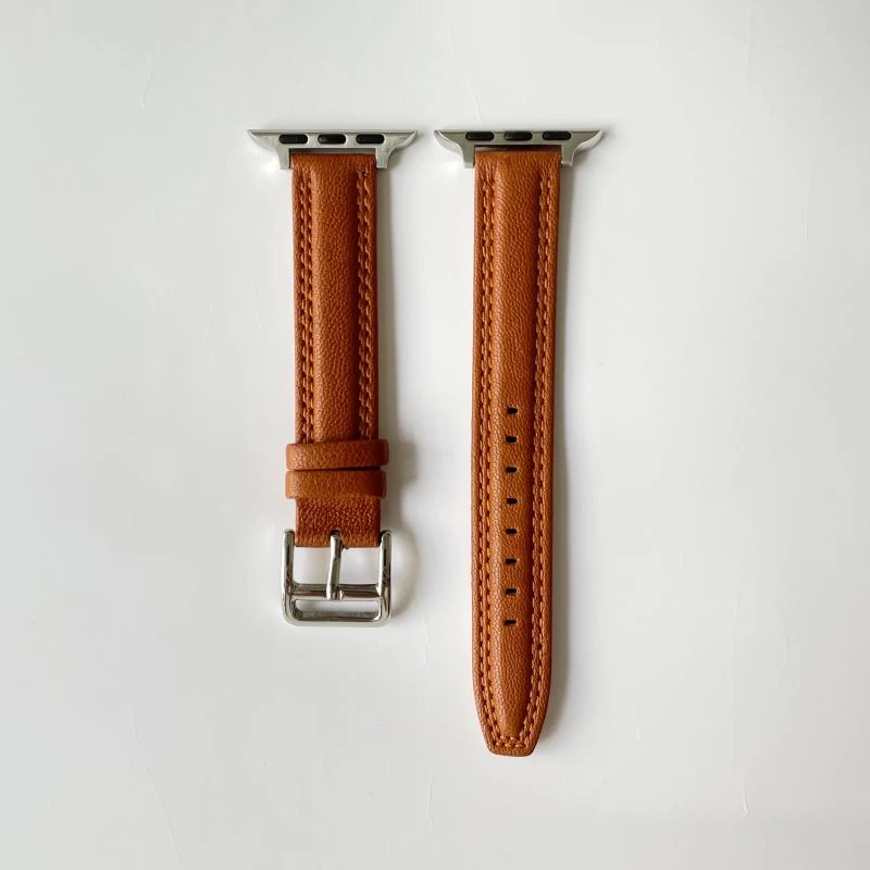 Mira la correa de cuero genuino iwatch strap Apple Watch — foto 7