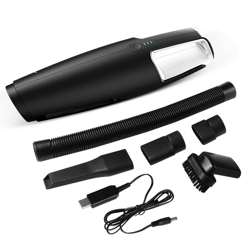 Title 2, 120W Wireless Car Vacuum Cleaner Rechargeable D...