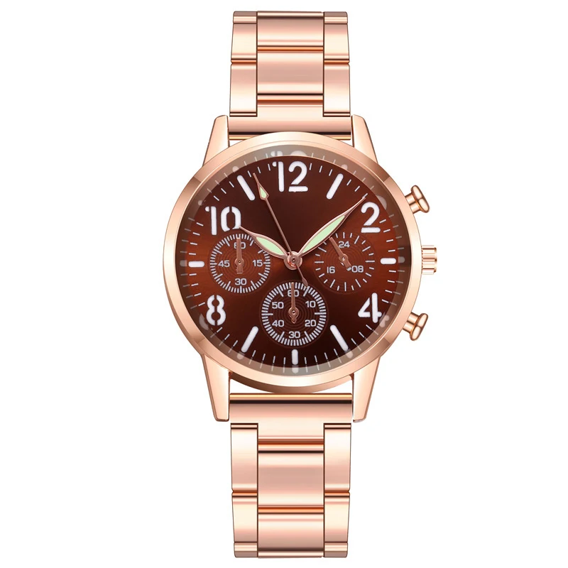 Title 19, Reloj de cuarzo luminoso multifuncional para mu...