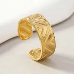 Geometric Twill Ring